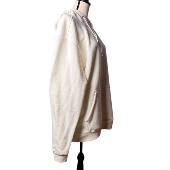 Rudolph Sportswear Cream Hoodie XL Made in China Cotton Blend Unisex Pre-owned - Picture 2 of 6